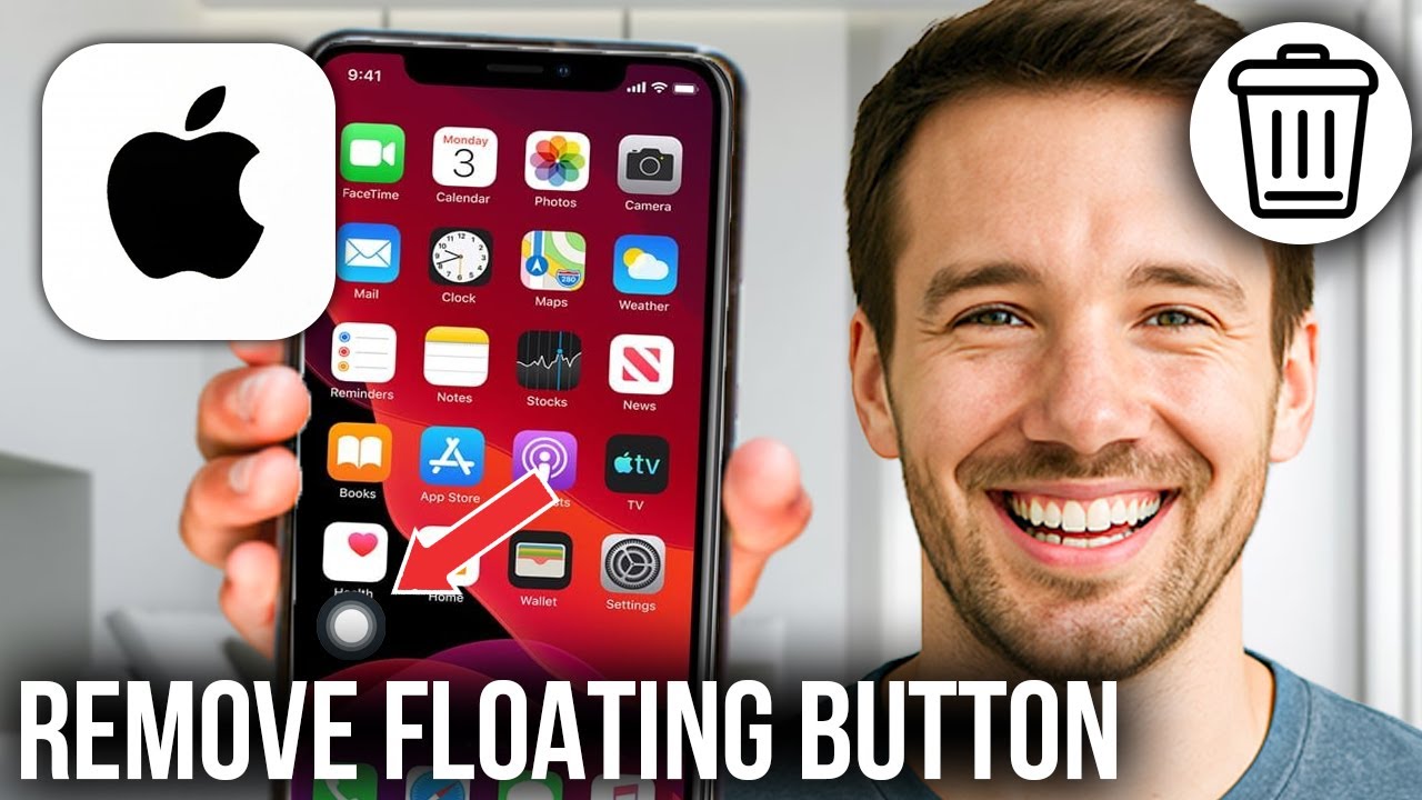Как убрать плавающую кнопку «Домой» или белый круг с экрана iPhone