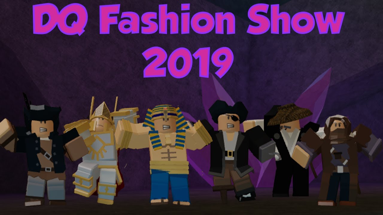Dungeon Quest Cosmetics Fashion Show 2019 Best Roblox Skins Youtube - dq flag roblox