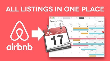 BEST AirBnB Calendar on Mac and iPhone Calendar - iCal
