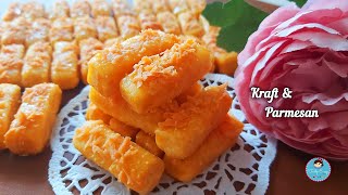 Resep Kue Kering Kastengel Keju Renyah Dengan Keju Kraft & Parmesan