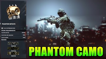 BF4 Phantom Initiate Camo How To Unlock The Fastest | Battlefield 4 Dragon