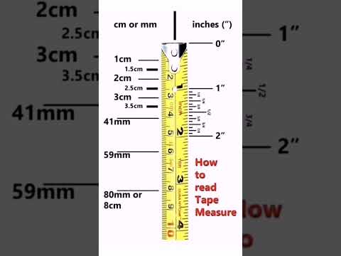How To Read Measuring Tape CivilEngineering TheCivilEngineering Shorts