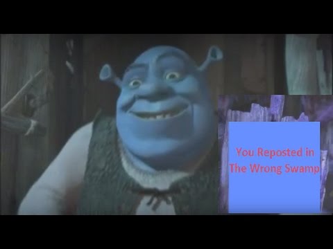 You Reposted In The Wrong Swamp Shrek Youtube