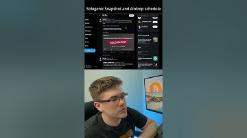 Sologenic Snapshot Schedule #Shorts