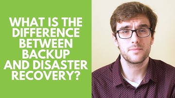 What is the Difference between Backup and Disaster Recovery? - Hyve Managed Hosting Q&A