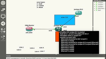 13  JNCIA OSPF & Stub & Totally Stub