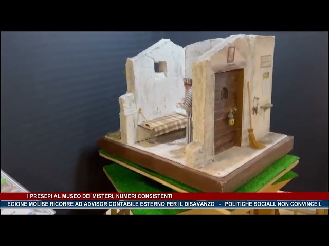 I presepi al museo dei misteri, numeri consistenti - Trsp - news del 8-1-25