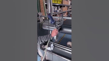 Pure 20 Black Recycling Belt with 4 V-guides