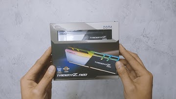 G.SKILL Trident Z Neo RAM DDR4-3600MHz 32GB (Unboxing)