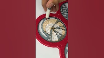 Oddly Satisfying Art That Keeps You Watching #satisfying #spirograph #art #shorts #2025 #usa