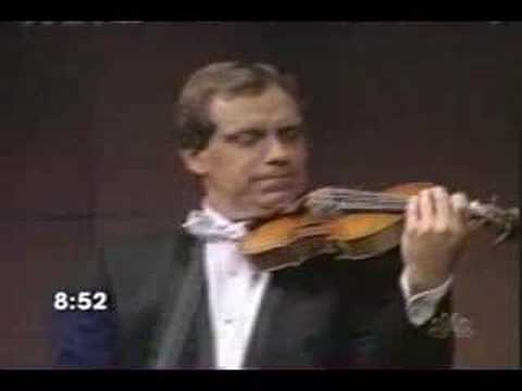 Eugene Fodor playing Niccolo Paganini's Guarnerius violin