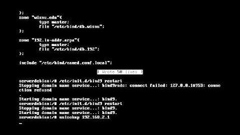 Konfigurasi DNS server Pada Debian 5