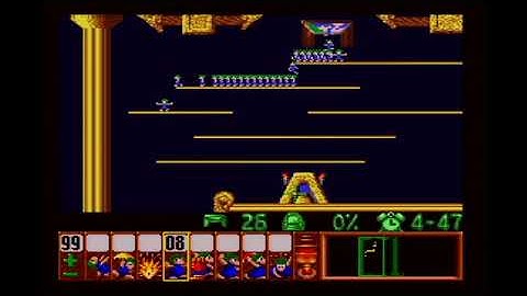 Lemmings (SNES) Fun 3: Tailor Made for Blockers