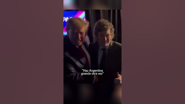 "Haz Argentina grande de nuevo": el encuentro entre Trump y el presidente argentino, Javier Milei