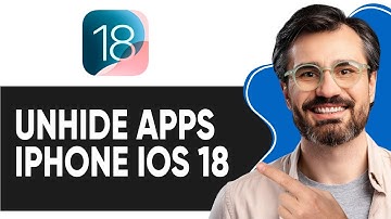 UNHIDE APPS  IPHONE IOS 18 2025! (FULL GUIDE)