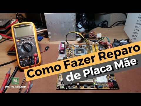 Vídeo: Como Consertar Uma Placa-mãe