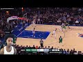 FlightReacts To Boston Celtics vs New York Knicks Full Game Highlights | October 25, 2023!