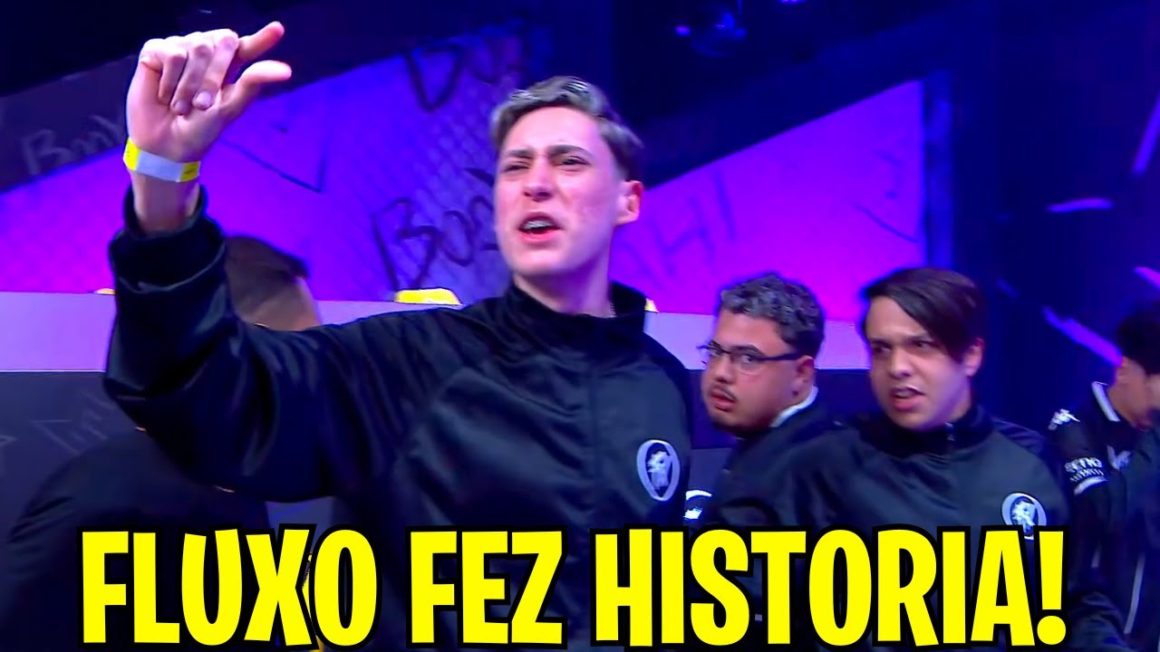 É CAMPEÃOO! FLUXO FAZ O IMPOSSIVEL E AMASSA TODO MUNDO DE FORMA INVICTA NA FINAL! UM SHOW HISTORICO!