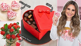 DIY TREATS - Valentines Day! | Easy Cake Recipe and More!