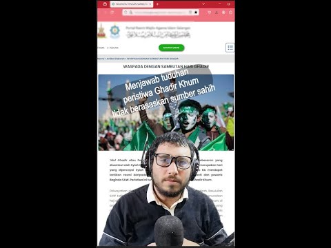 Hadis Ghadir Khum berasaskan sumber yang sahih dan mutawatir