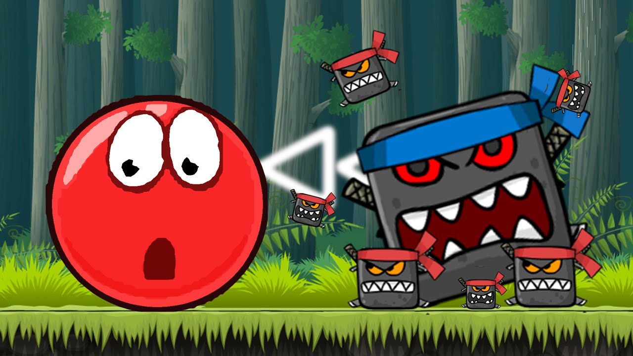 Red Ball 4 Playthrough VOLUME 2 + REVERSE GAMEPLAY