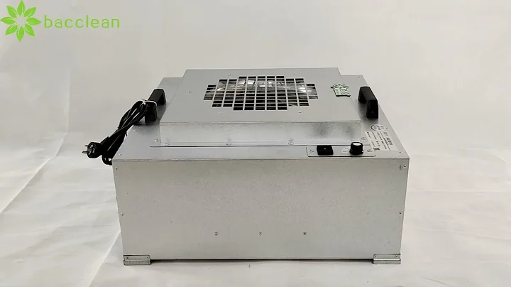 1:1 Square-Shaped Fan Filter Unit(FFU) - Air Filtration for Cleanroom Applications
