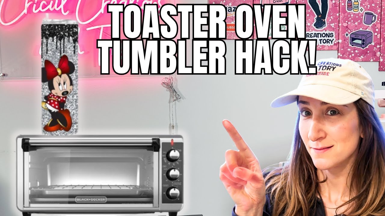 How To Sublimate A Tumbler With A Convection Toaster Oven For Beginners