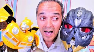 Şenol Megatron'a dönüşüyor! Transformers oyunu. Eğlenceli oyuncak videosu Şenol Megatron'a dönüşüyor! Transformers oyunu. Eğlenceli oyuncak videosu