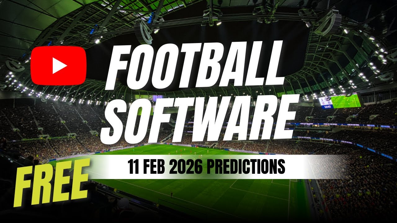 How to get Football Predictions From Software for 11 Feb 2026