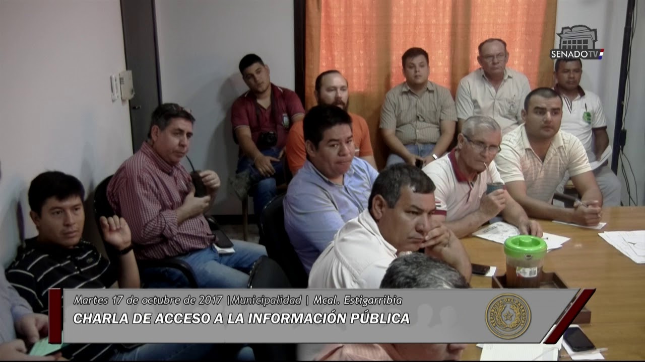 Charla sobre Acceso a la Información Pública en Mcal Estigarribia -16-010-2017 paraguay capitale