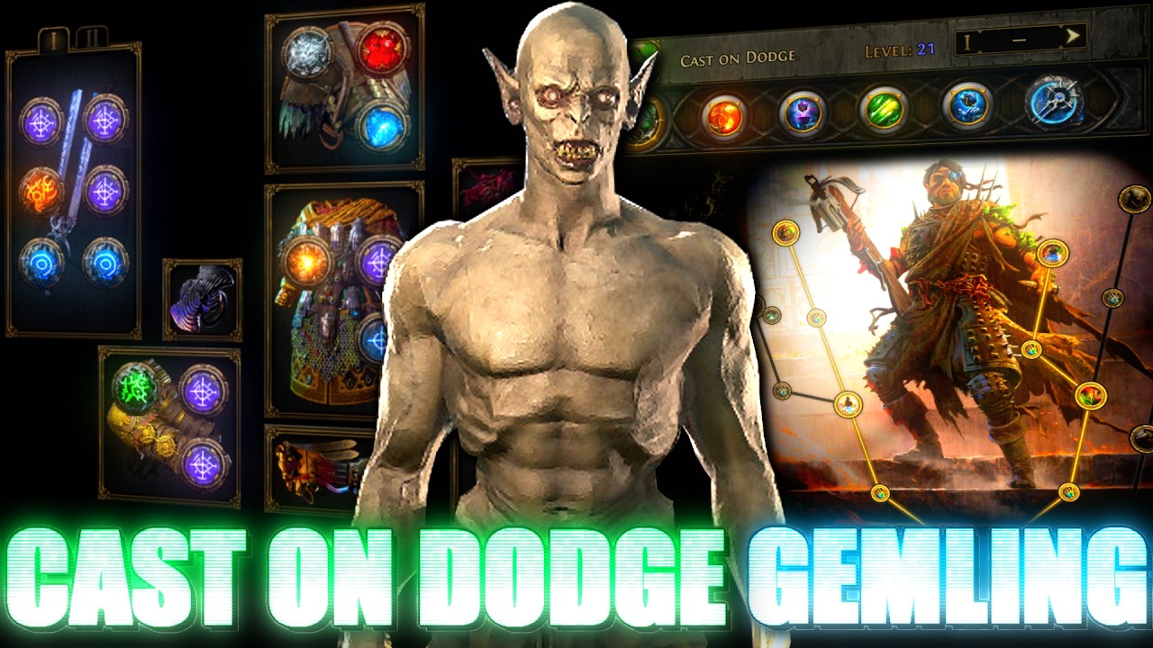 THE REVAMPED CAST ON DODGE GEMLING BUILD GUIDE (POE2 NERD BREAKDOWN)