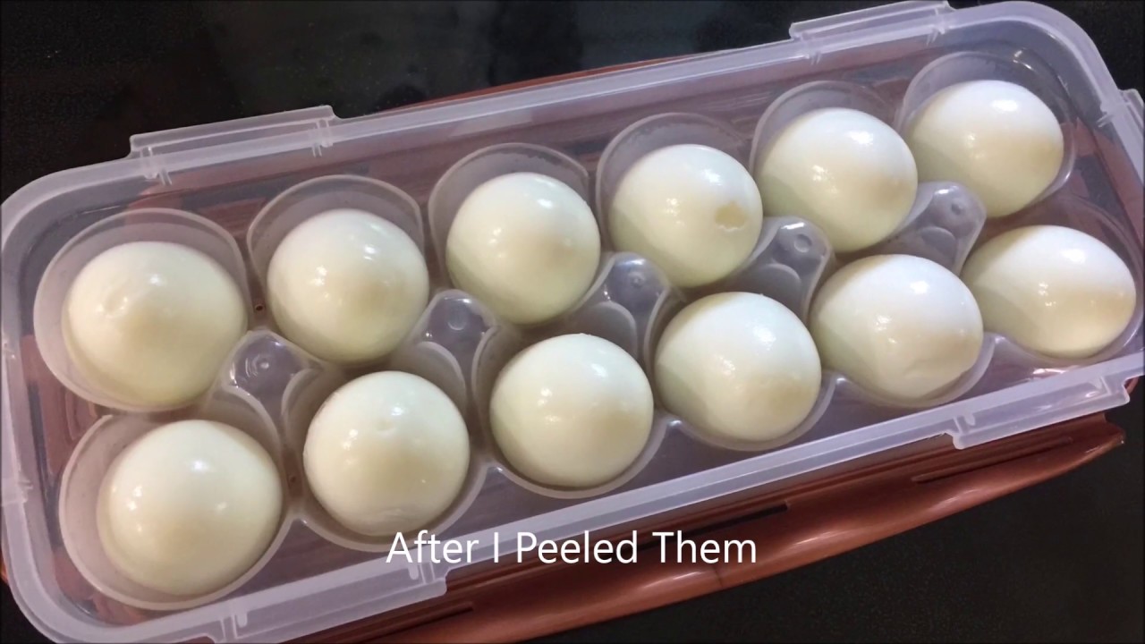 Instant Pot GreenPan Pressure Cooker Hard Boiled Eggs 1080P (2019) - YouTube