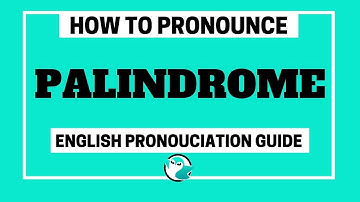 How to Pronounce Palindrome & Meaning  -  #shorts #palindrome #howtosaywords #howtopronounce