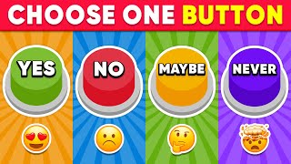 Choose One Button! YES or NO or MAYBE or NEVER Edition  Quiz Shiba