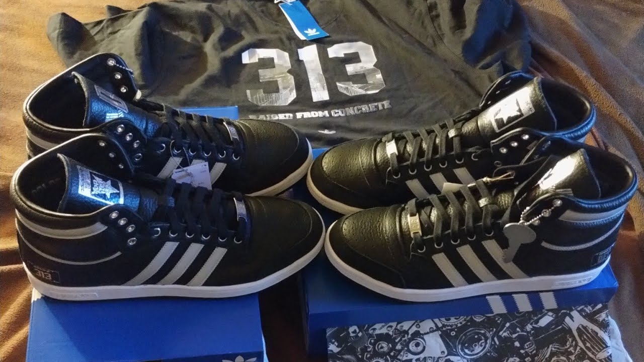 adidas top ten 313 from snipes - YouTube