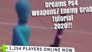 Dreams Ps4 How To Make Items tutorial (How to make grab weapons)