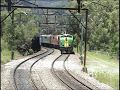 Vintage diesels, GMs blast up Cowan Bank, north of Sydney.