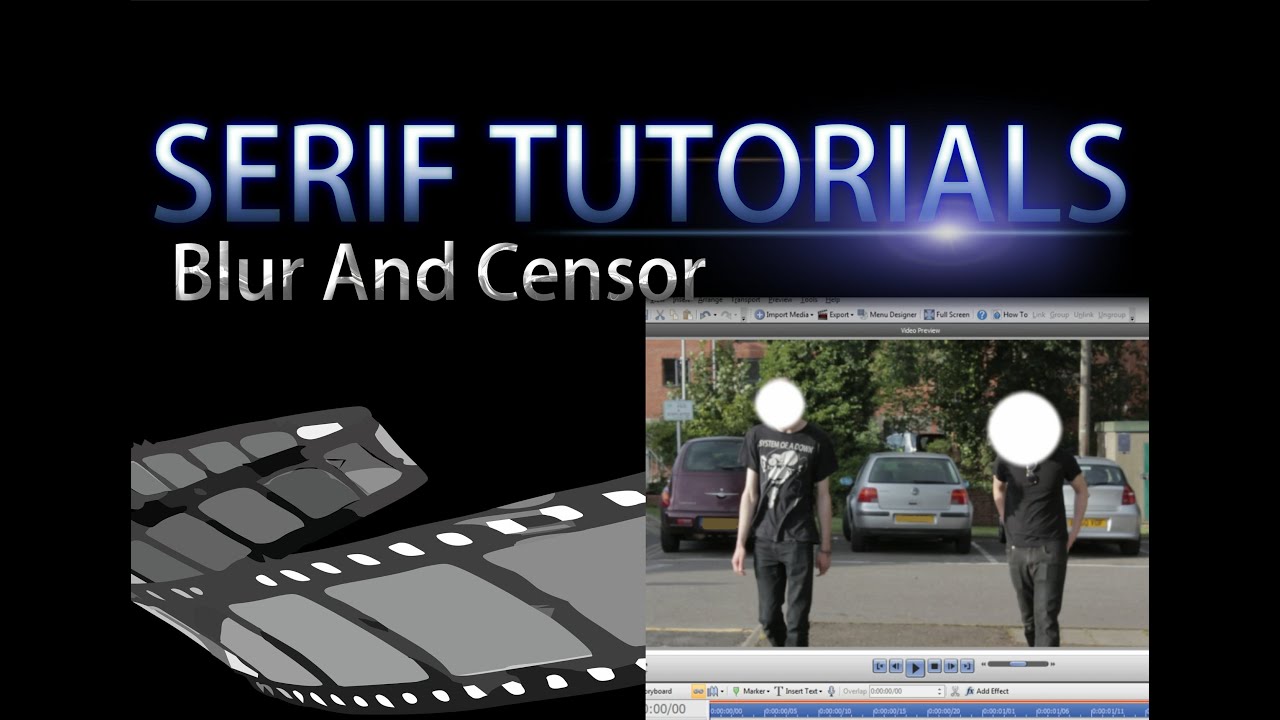 censorship of books and movies Serif MoviePlus X6 Tutorial - Face Censor And Blur