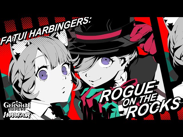 [P5 x Genshin] Fatui Harbingers - Rogue on the Rocks [Genshin Anime Short from Hoyofair 2023] class=
