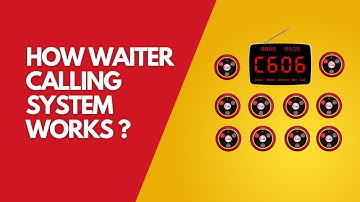 How Waiter Calling System works ? : DineBell Solution
