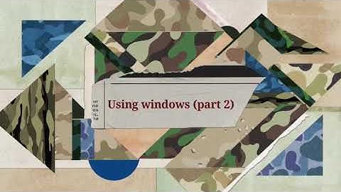 Using windows (part 2) || class 3 || Computer