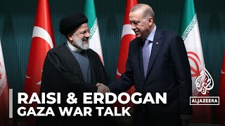 Turkey, Iran agree on need to avoid escalating Mideast tensions -Erdogan