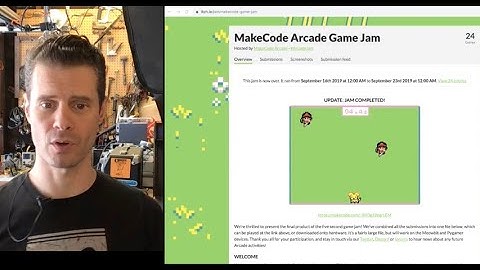 MakeCode Arcade Game of the Week: Game Jam @adafruit @johnedgarpark #adafruit @MSMakeCode #makecode
