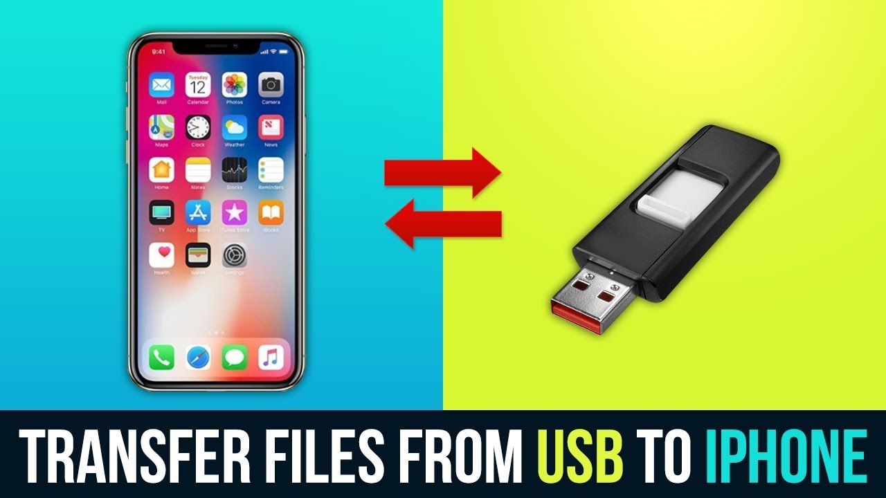 effekt hver Daisy 2 Ways to Transfer Files from USB to iPhone (Without Computer) USB Flash  Drive for iPhone - YouTube