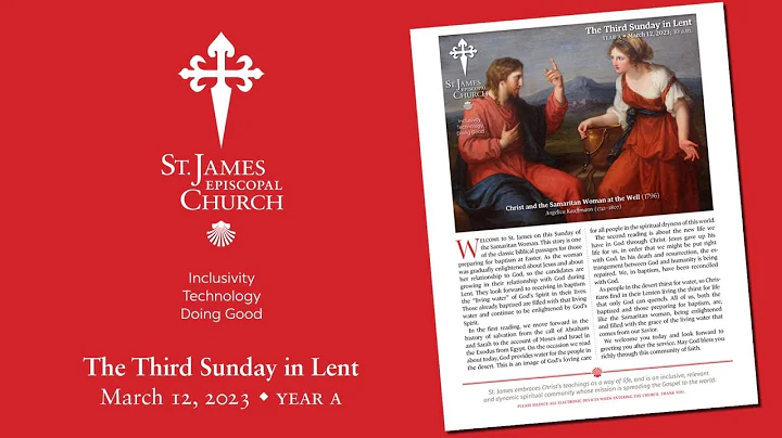 2023-03-12 Lent 3A livestream from St James