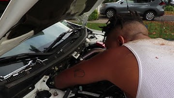 Modifying the Evo x part 2 ETS 02 open dump down pipe and test pipe install