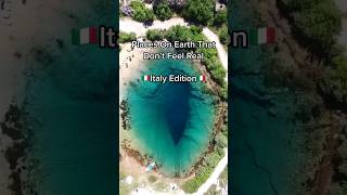 Places on earth that don't feel like real 🤩 #italy #beautifull #placestovisit