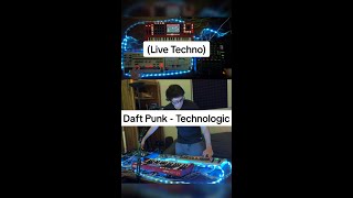 Daft Punk - Technologic (Live Techno) #shorts