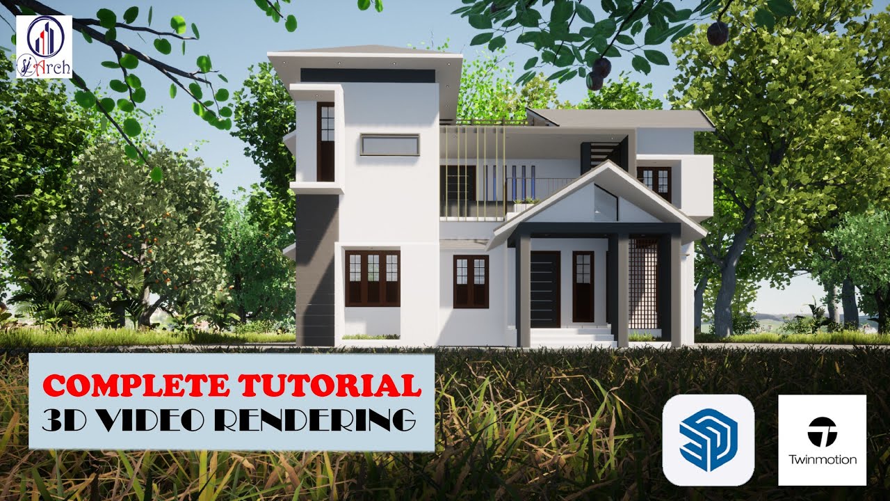 Twinmotion 2021 Animation Tutorial by using Sketchup _ home design