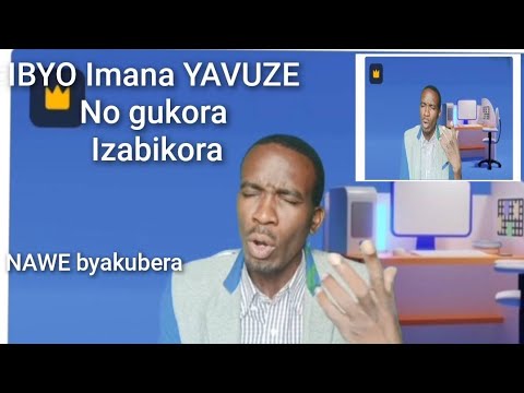 IMANA YAGUHAYE UMUGISHA NTAWE USHOBORA KUWUKWAMBURA NTAWAVUGURUZA IBYO YAVUZE AMEN